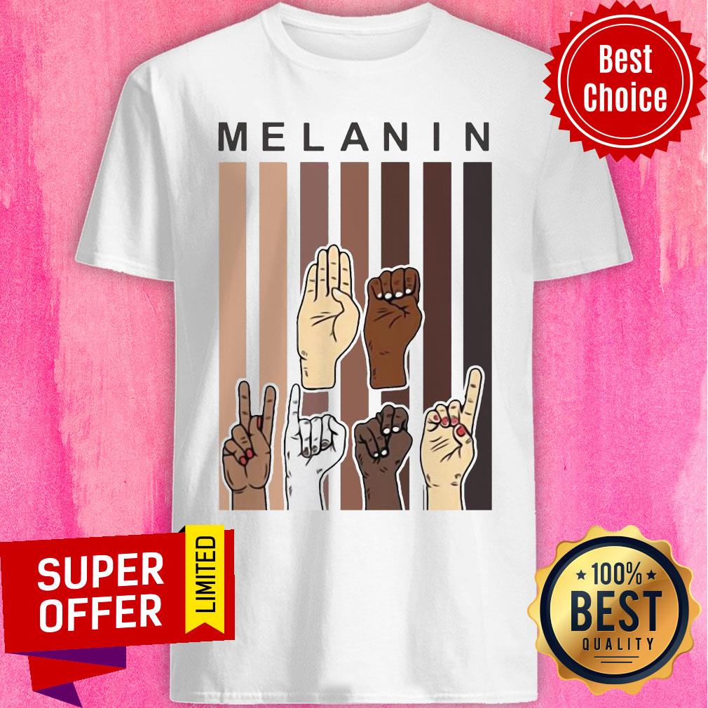 Funny Melanin Hands Shirt