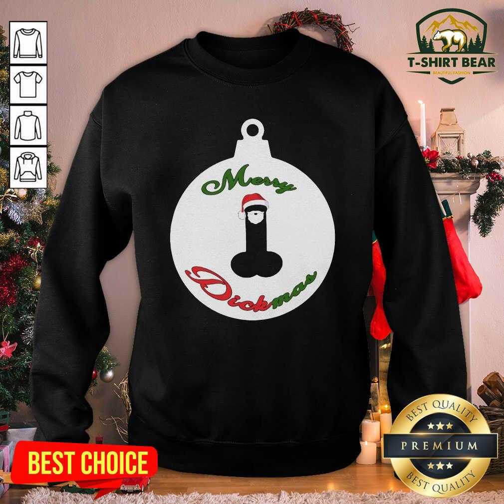 Funny Merry Dickmas Women’s Penis Ugly Christmas Shirt