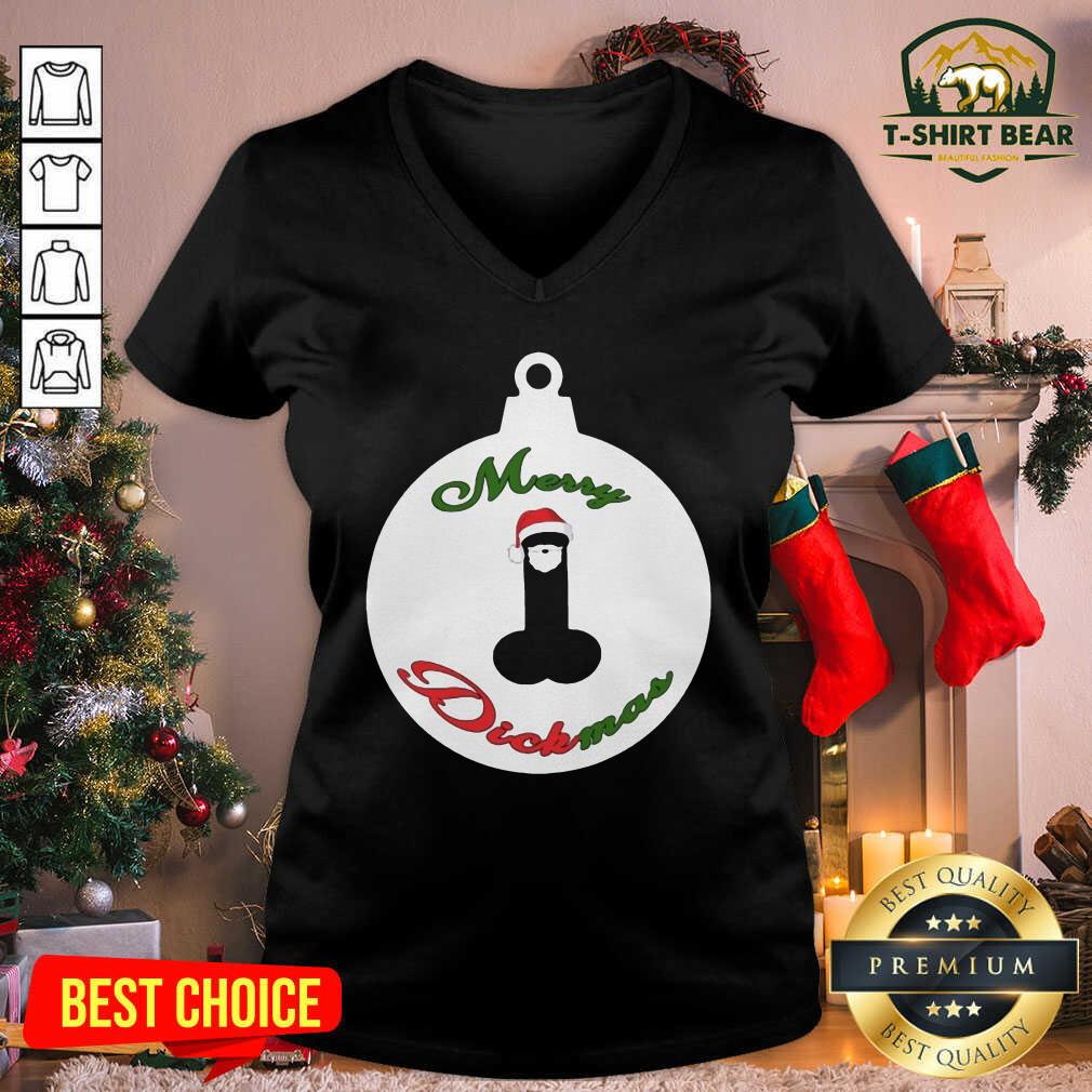 Funny Merry Dickmas Women’s Penis Ugly Christmas Shirt