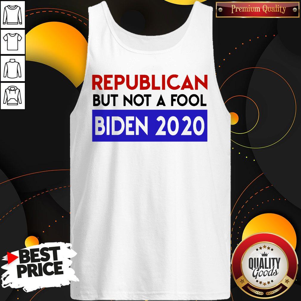 Funny Republican But Not A Fool Biden 2020 Shirt