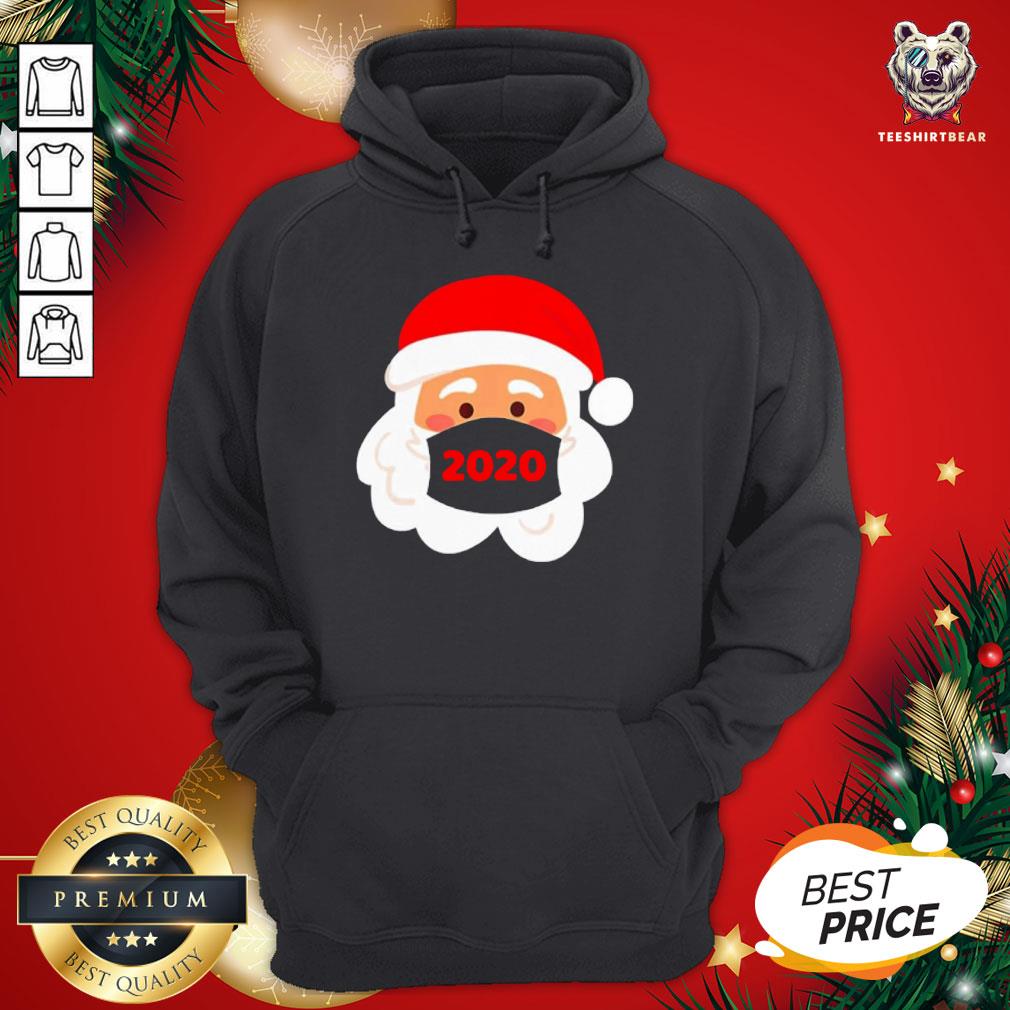 Funny Santa Claus Wearing Face Mask 2020 Christmas Shirt