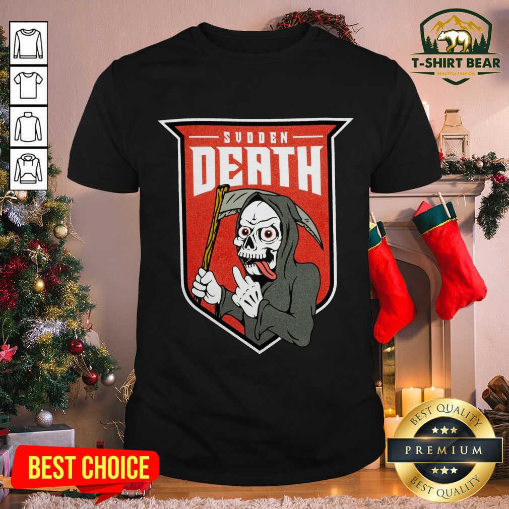 Funny Sudden Death Merch Death Squad Shirt