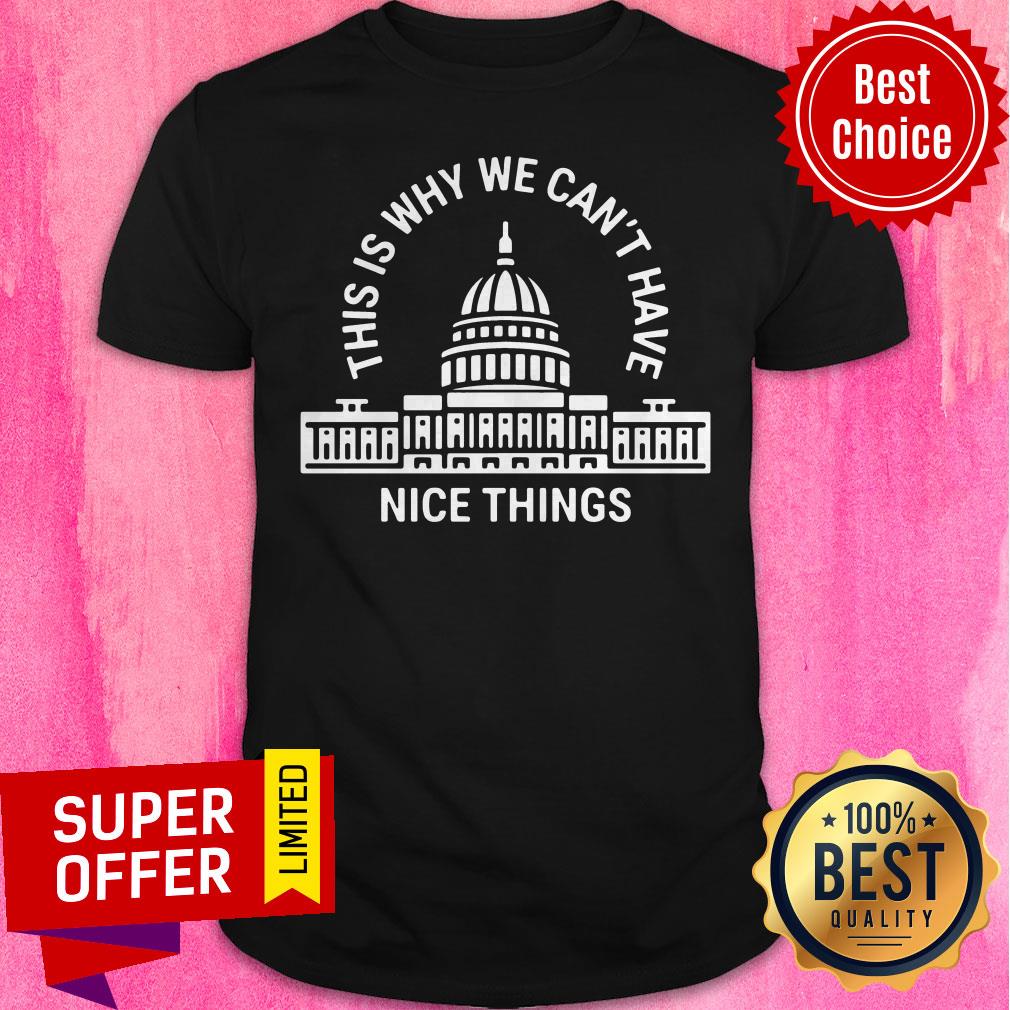 Funny This is Why We Can't Have Nice Things Unisex Shirt