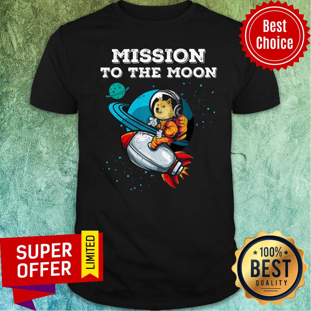 Galaxy Spacedog Mission To The Moon Shirt