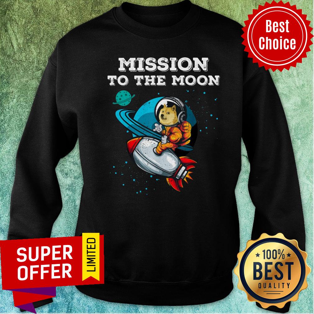 Galaxy Spacedog Mission To The Moon Shirt
