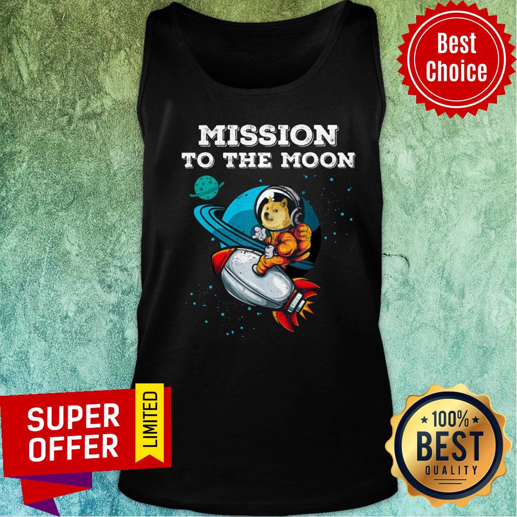 Galaxy Spacedog Mission To The Moon Shirt