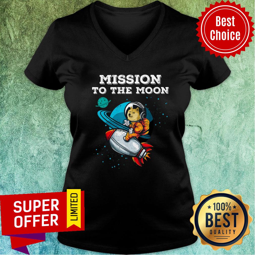 Galaxy Spacedog Mission To The Moon Shirt