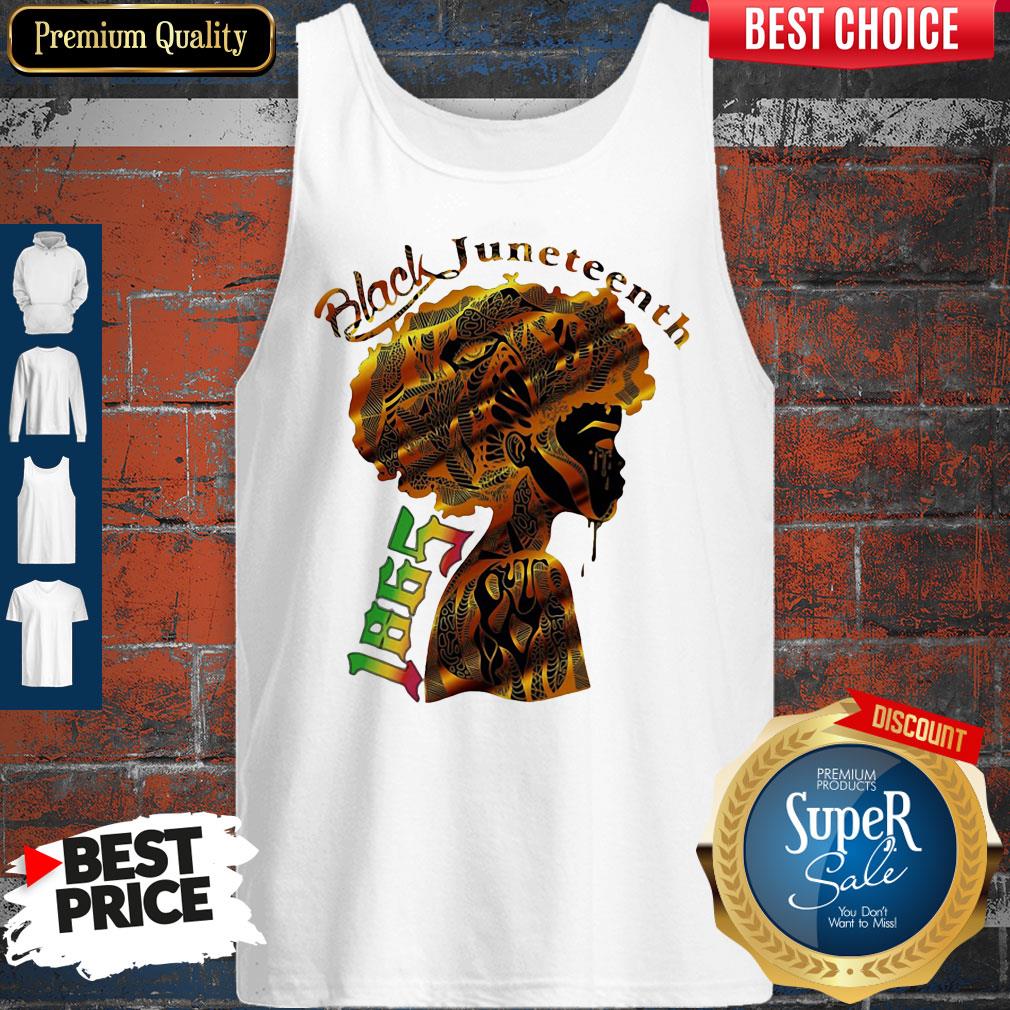 Girl Black Juneteenth Since 1865 Shirt
