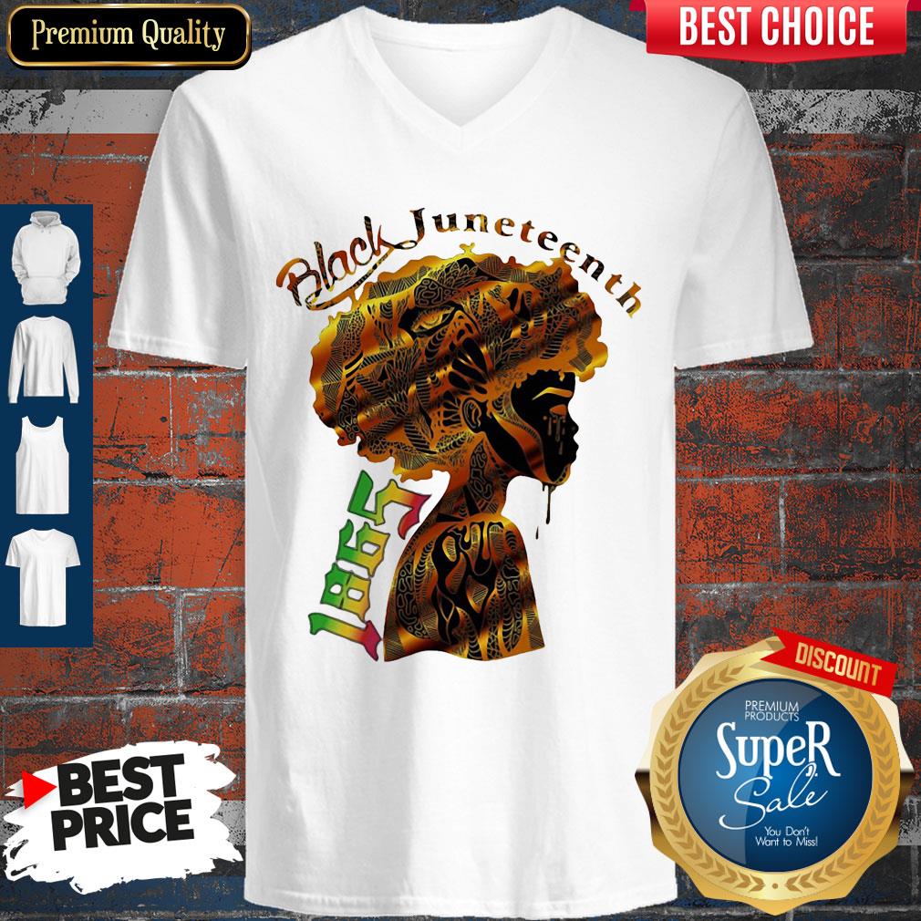 Girl Black Juneteenth Since 1865 Shirt