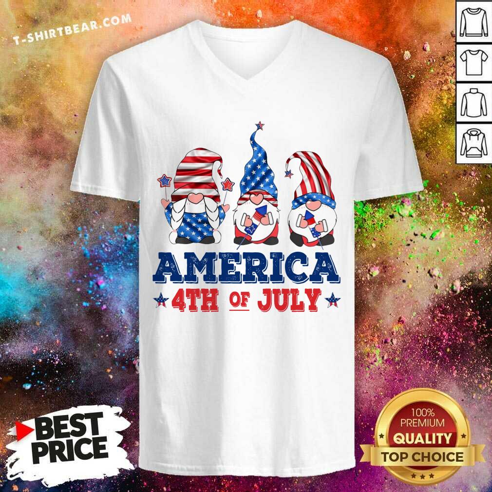 Gnome America 4th Of July Shirt
