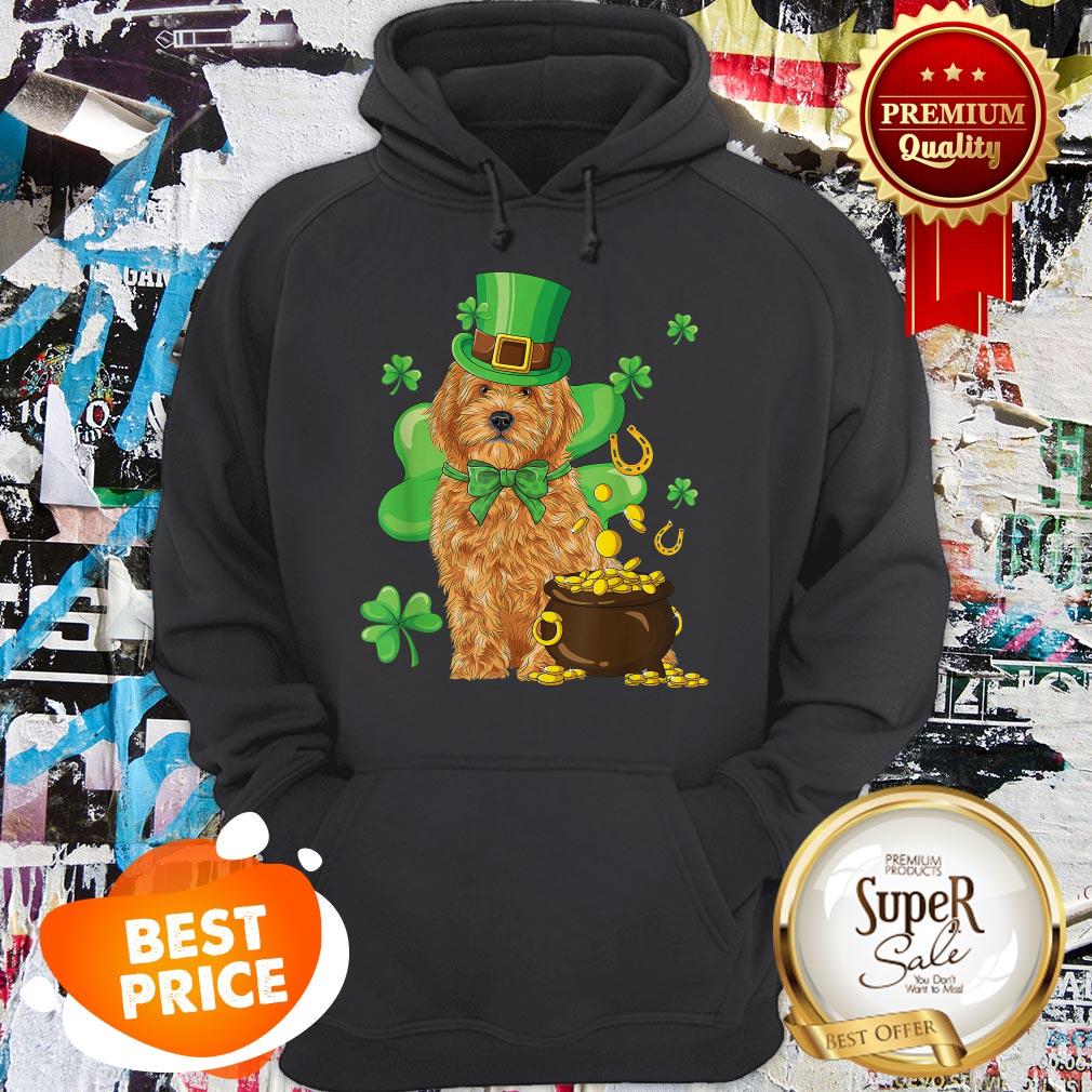 Goldendoodle St. Patrick’s Day Shamrock Dog Lover Shirt