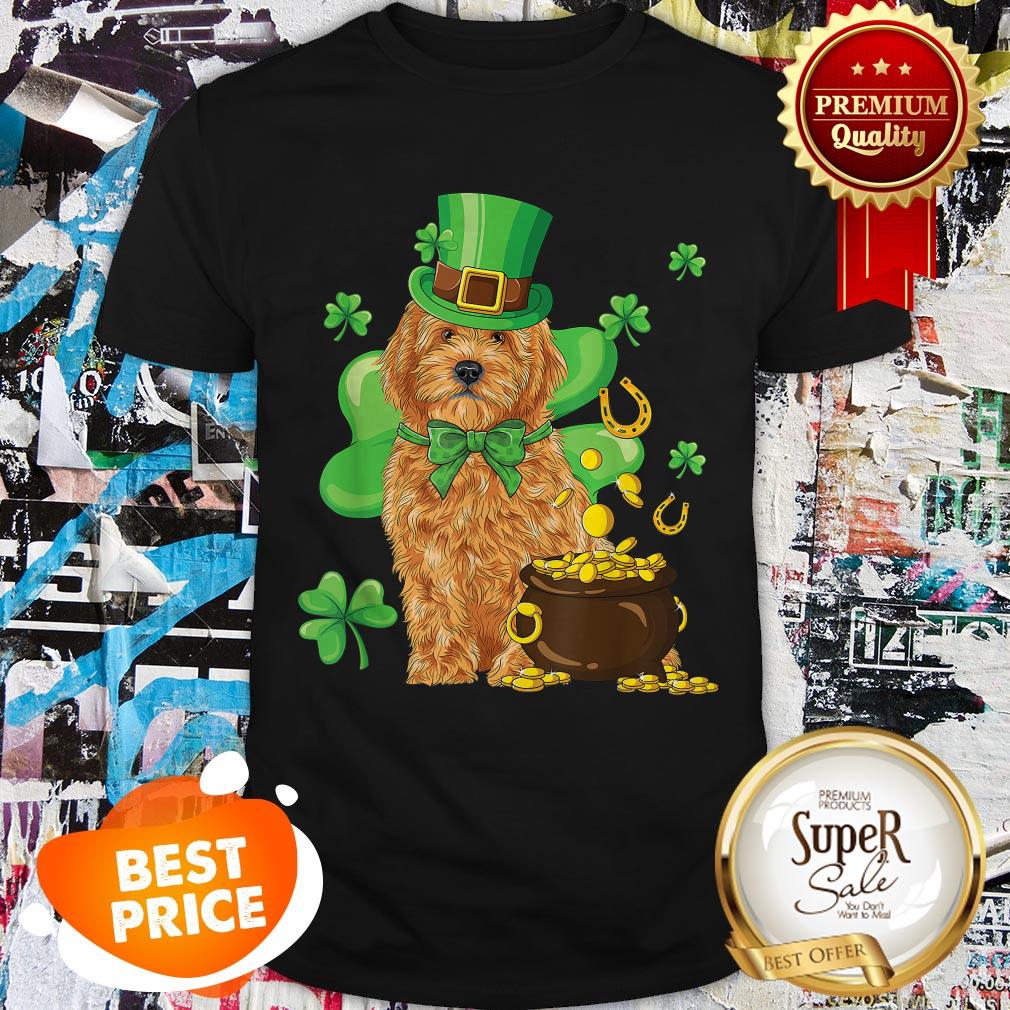 Goldendoodle St. Patrick’s Day Shamrock Dog Lover Shirt
