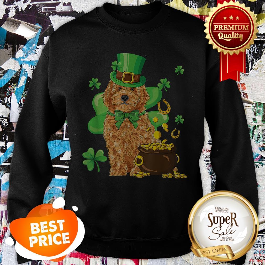 Goldendoodle St. Patrick’s Day Shamrock Dog Lover Shirt