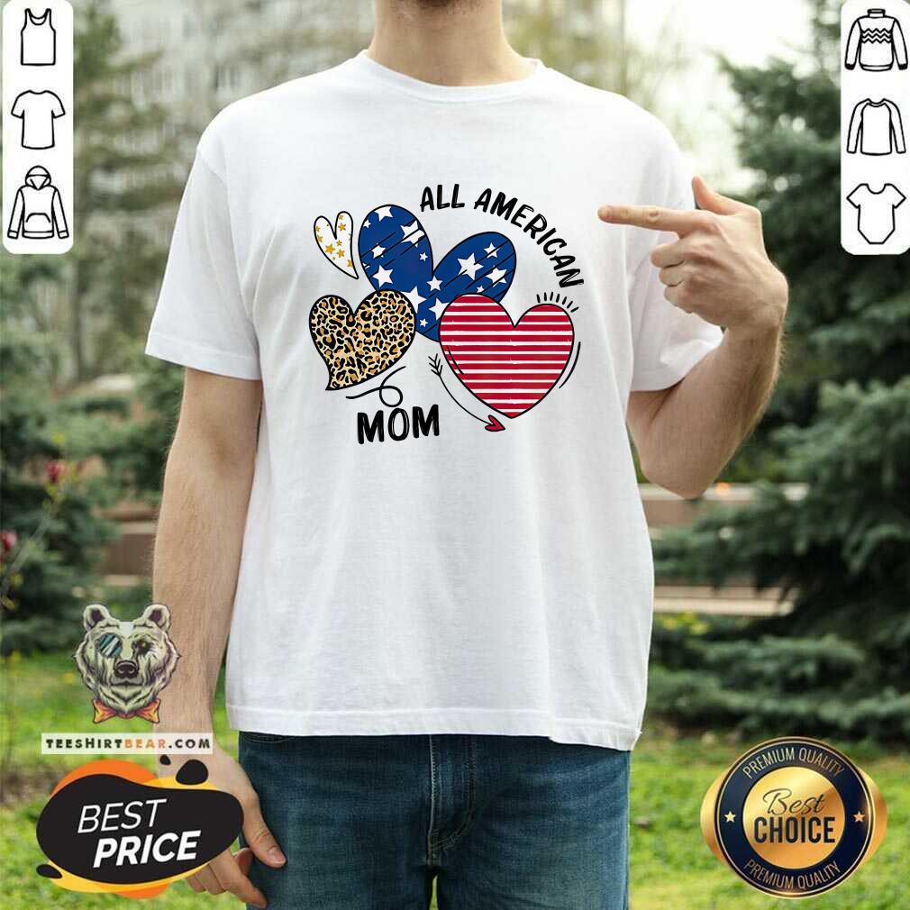 Good Heart All American Mom Shirt