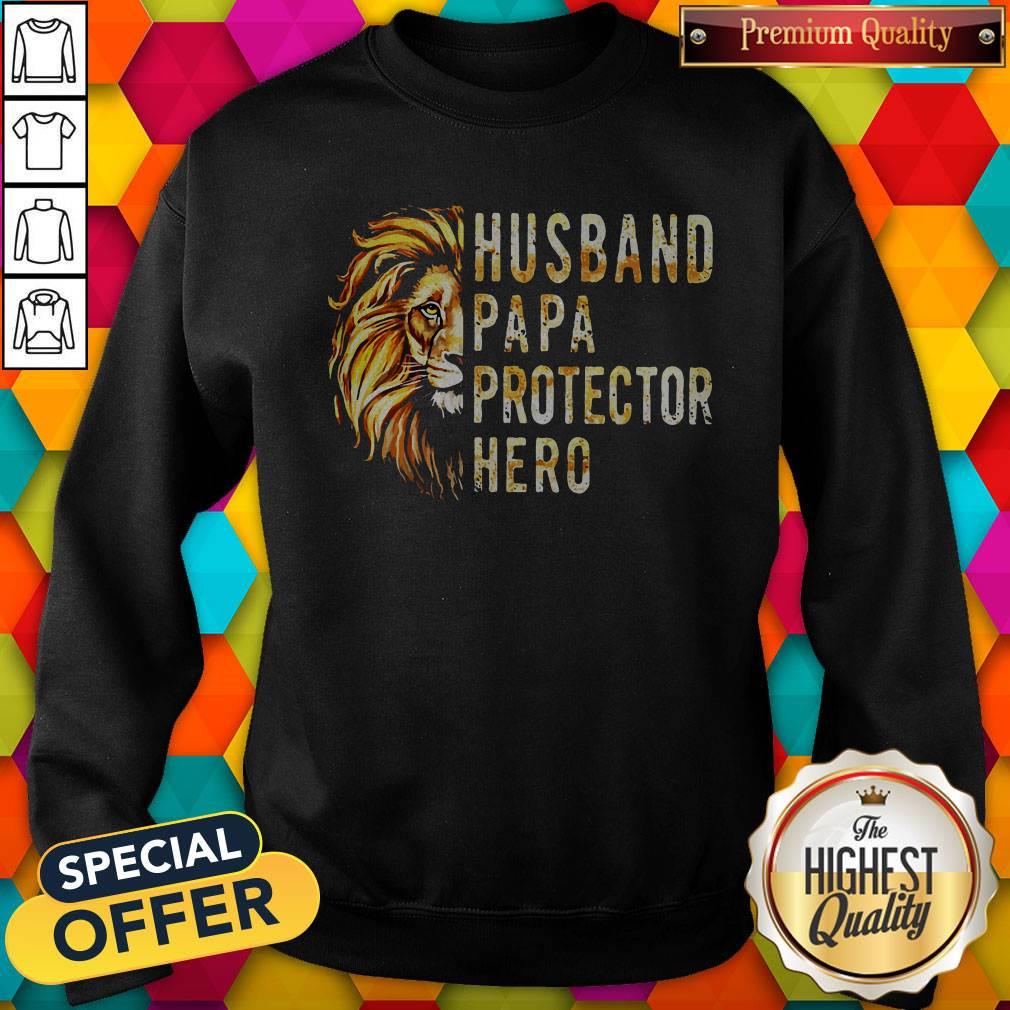 Good Husband Papa Protector Hero Old Shirt