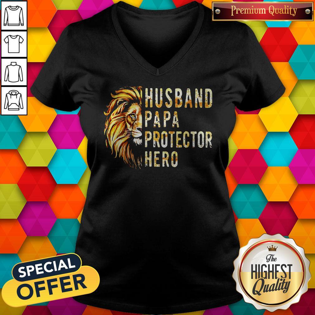 Good Husband Papa Protector Hero Old Shirt