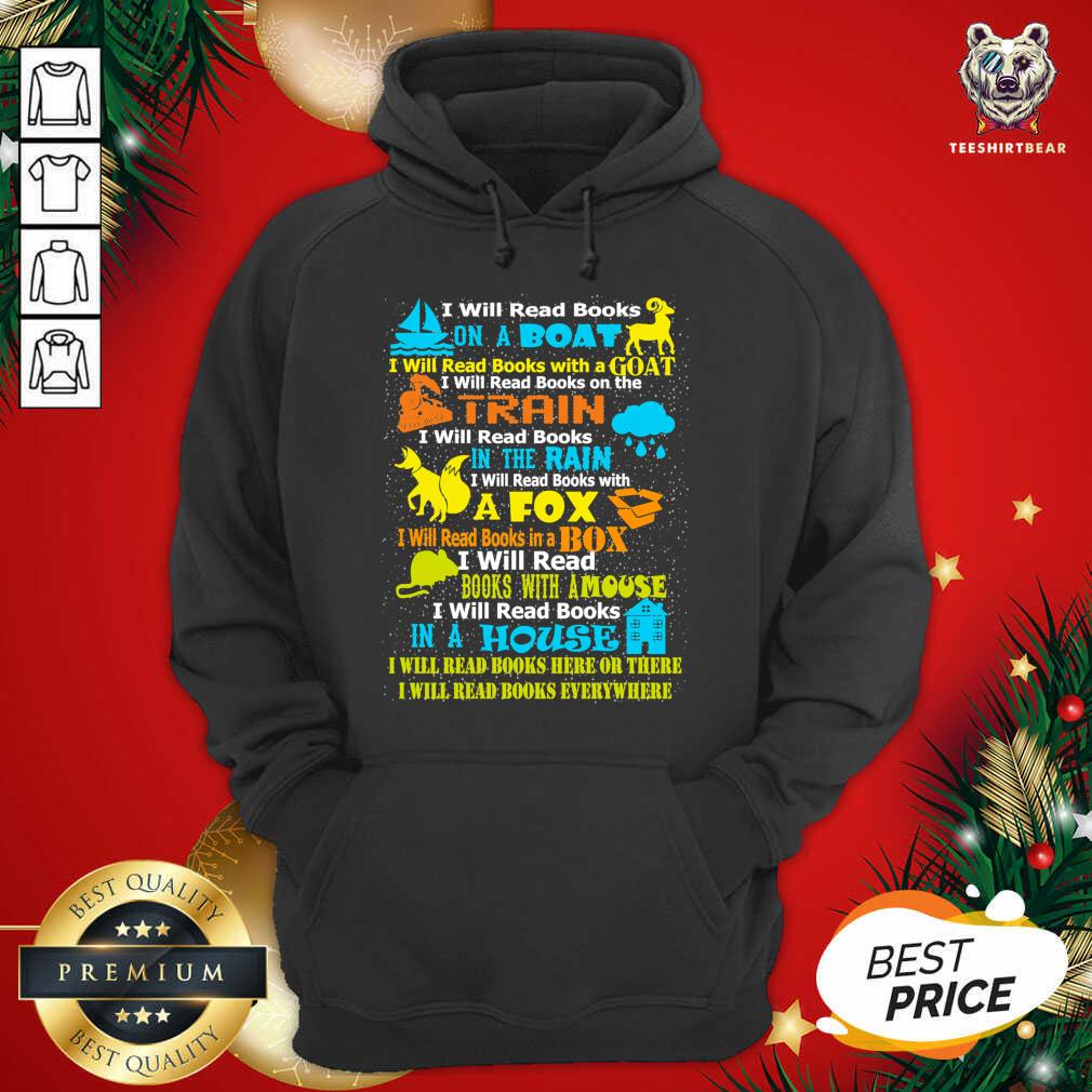 Good I Will Read Books On A Boat Everywhere Reading Shirt