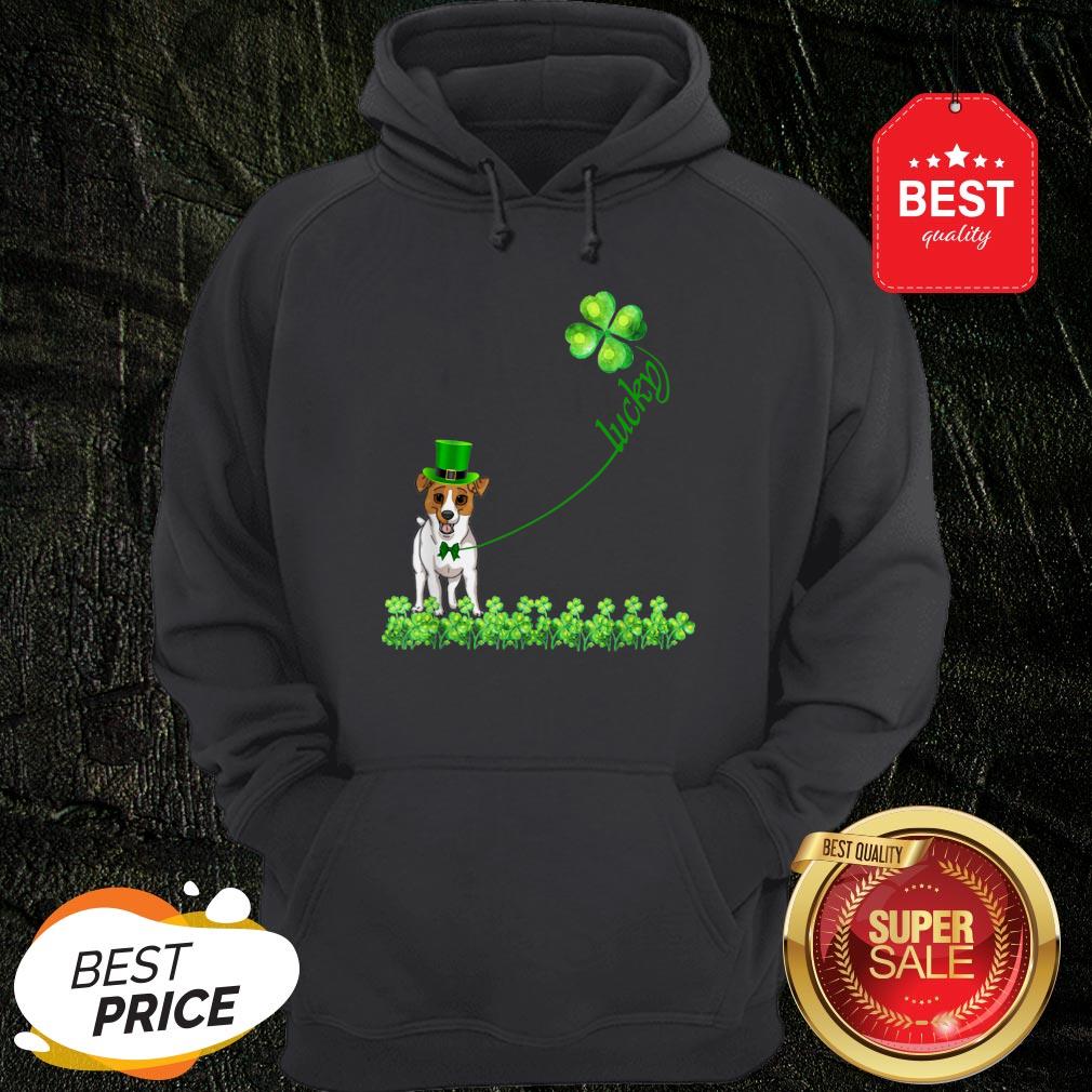 Good Lucky Saint Jack Russell Terrier Dog Shamrock St Patrick Day Shirt