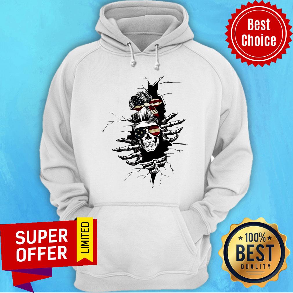 Granda Skull Ripper America Flag Shirt