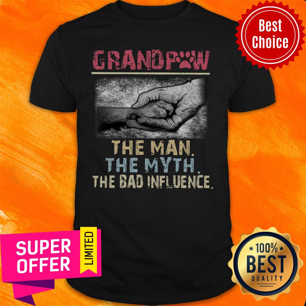 Grandpaw The Man The Myth The Legend Shirt