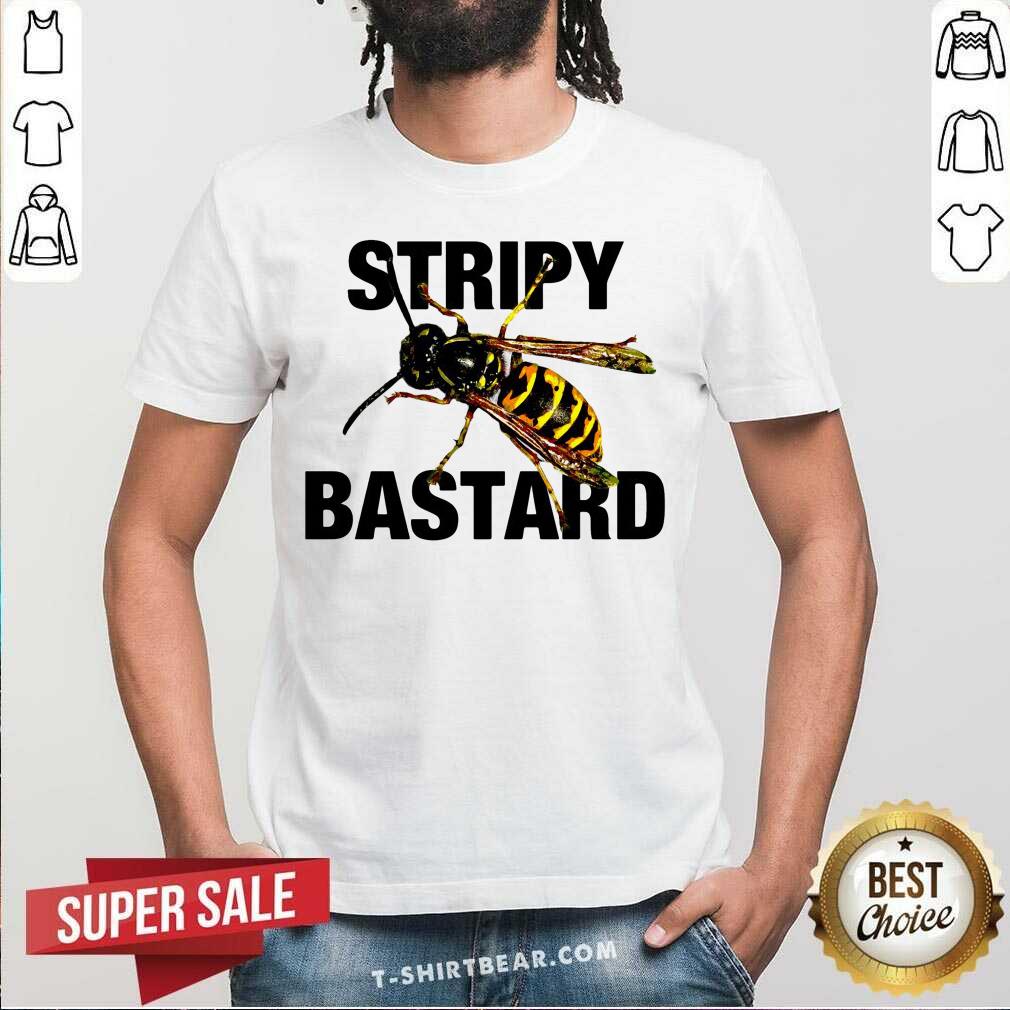 Grateful Stripy Bastard Bee Shirt