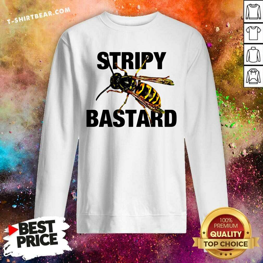 Grateful Stripy Bastard Bee Shirt