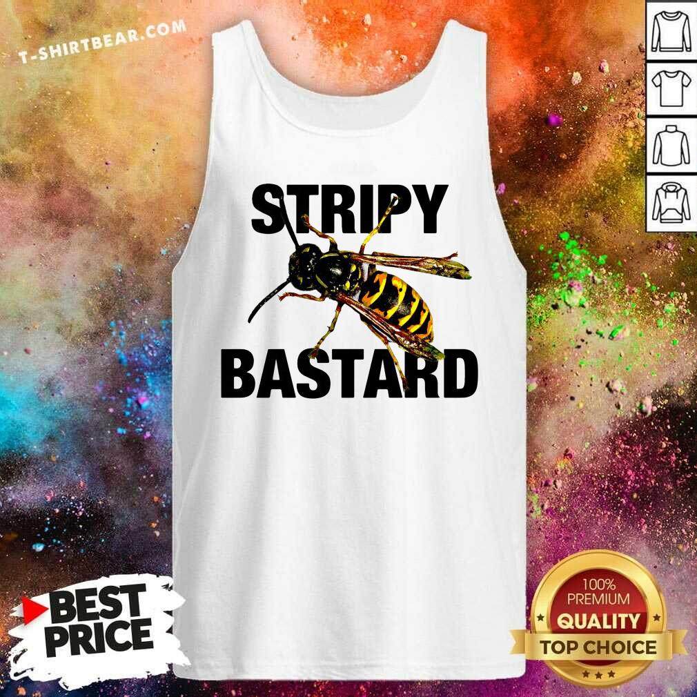 Grateful Stripy Bastard Bee Shirt