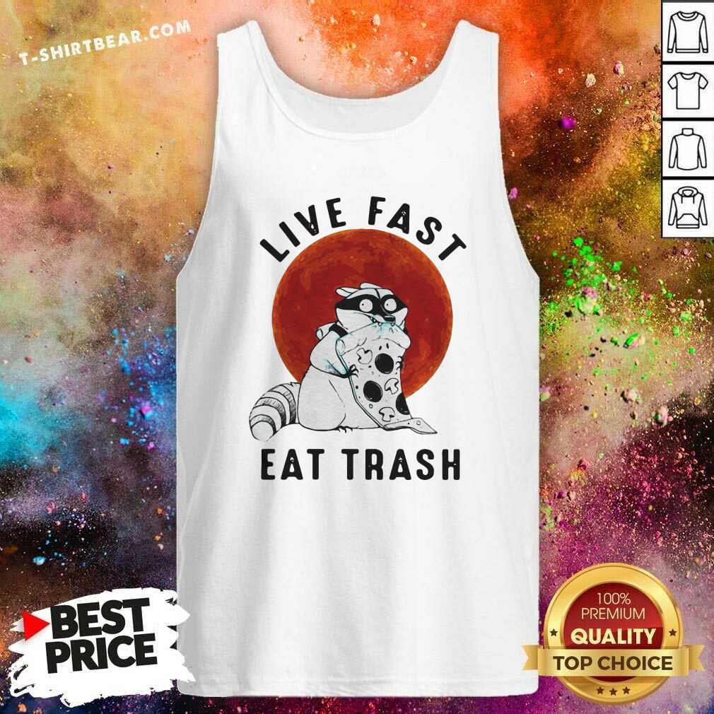 Great Fox Live Fast Eat Trash Vintage Shirt