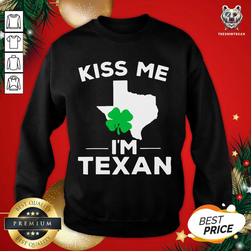 Great Kiss Me I'm Texan Texas Gifts Shirt