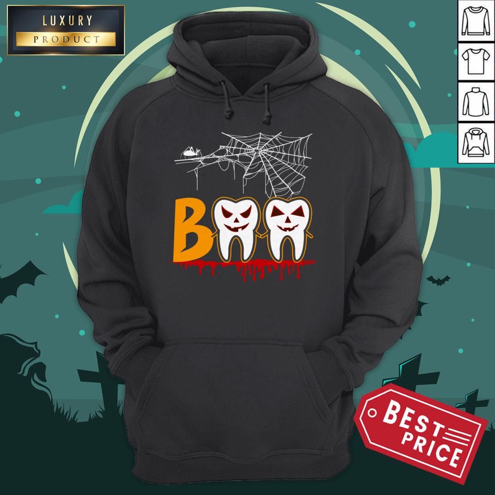 Halloween Boo Dentist Pumpkin Costume Dental Assistant Gift Shirt