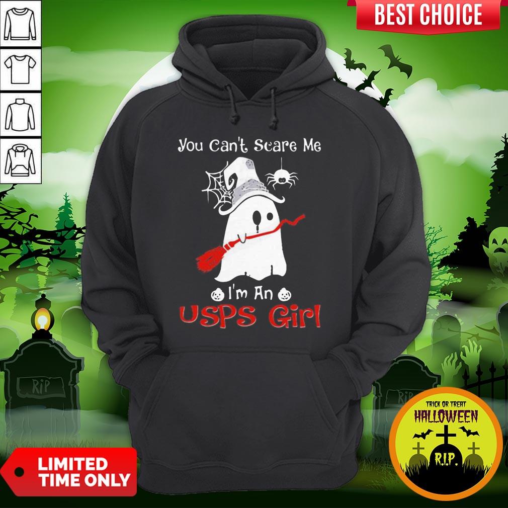 Halloween Ghost You Can’t Scare Me I’m A Usps Girl Shirt