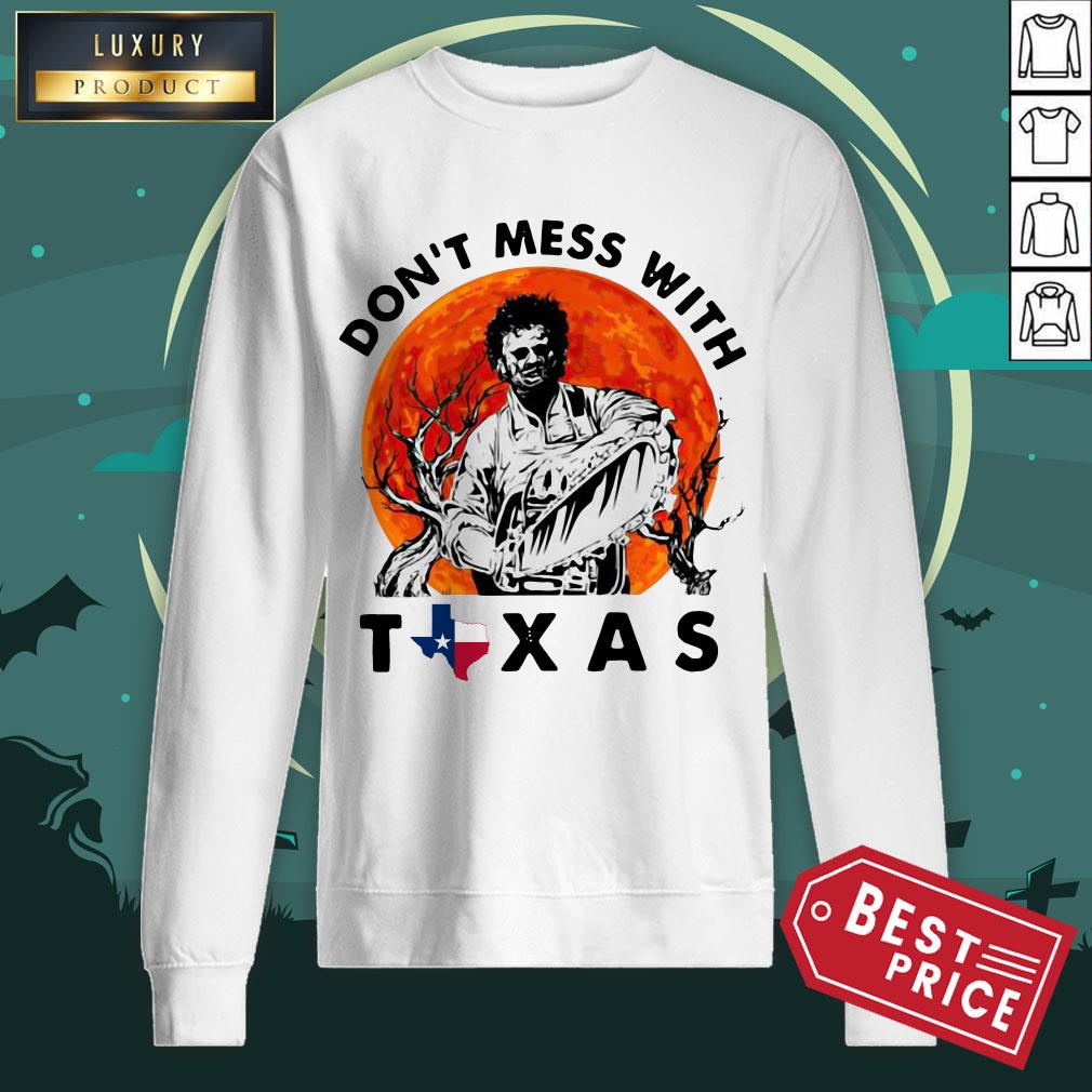 Halloween Leatherface Don’t Mess With Texas Shirt