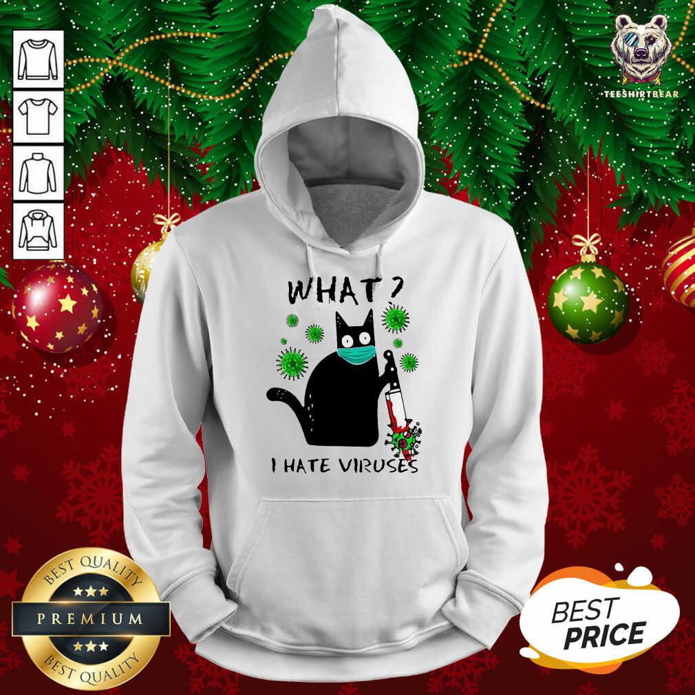 Happy Back Cat Kill Corona What I Hate Viruses Shirt