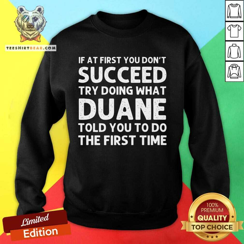Happy Duane Name Personalized Birthday Christmas Joke Shirt