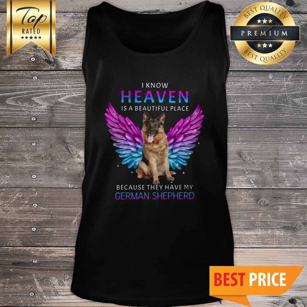 Heaven Old German Shepherd Dog Shirt