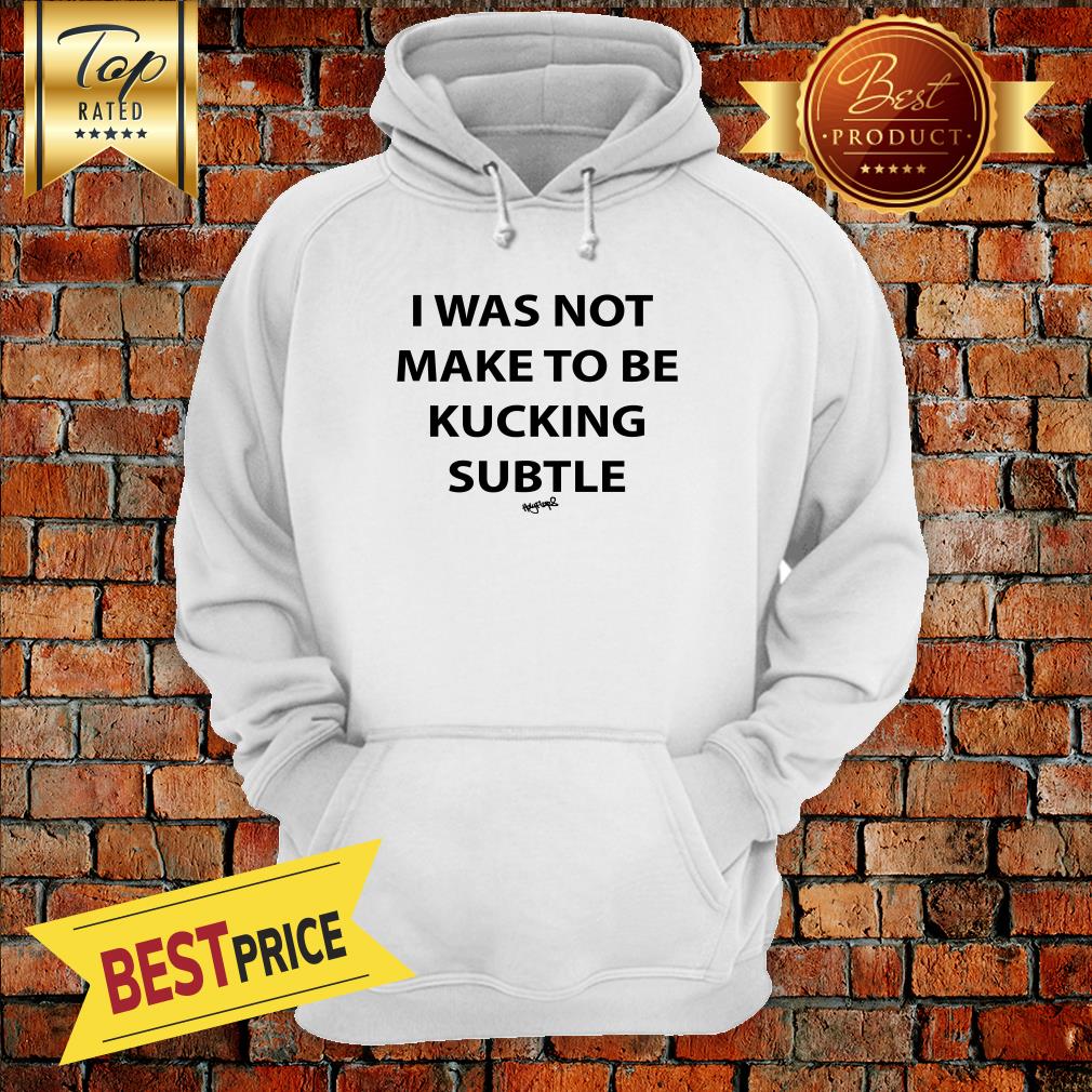 Holy Flaps I Was Not Made To Be Fucking Subtle Canvas Cushion Cover Shirt