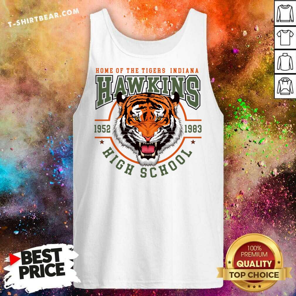 Home Of The Tigers Indiana Hawkins 1952 1983 High School Shirt