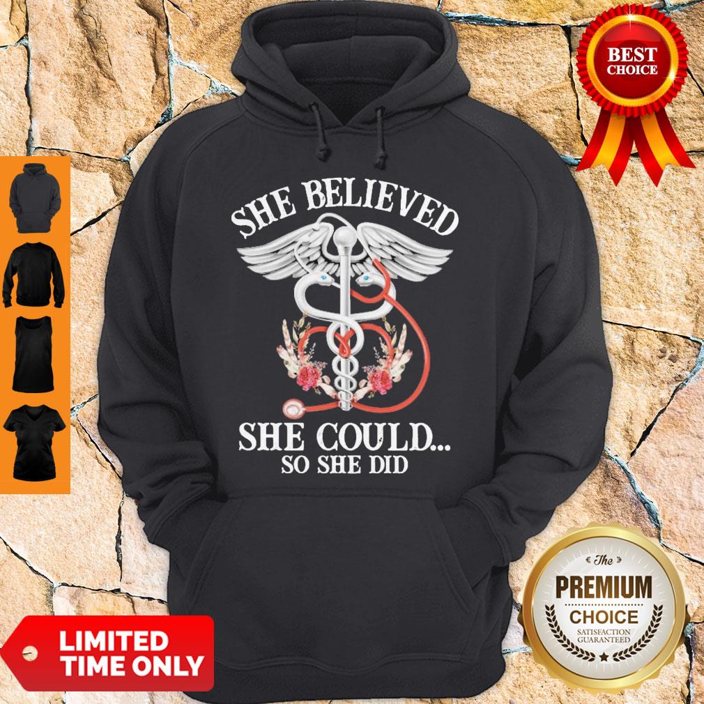 Official She Believed She Could So She Did Shirt