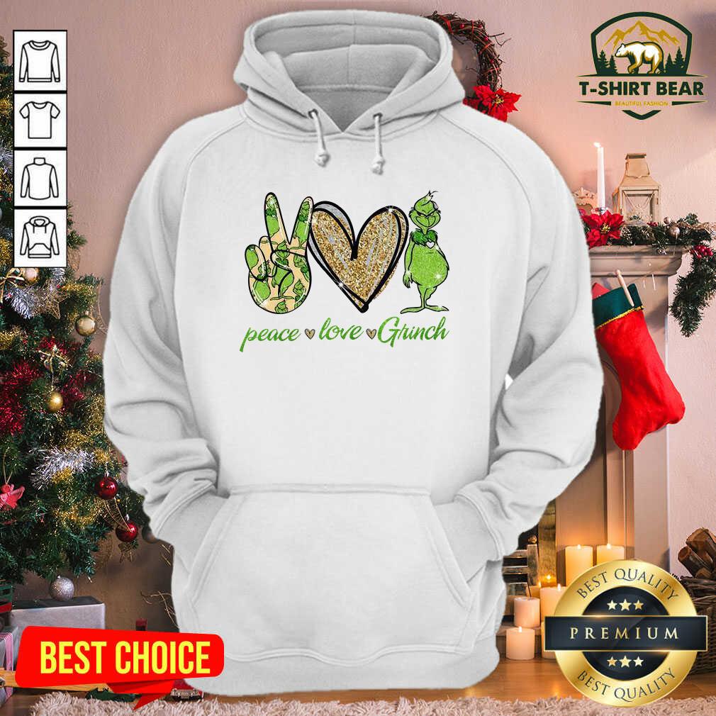 Pretty Peace Love The Grinch Shirt