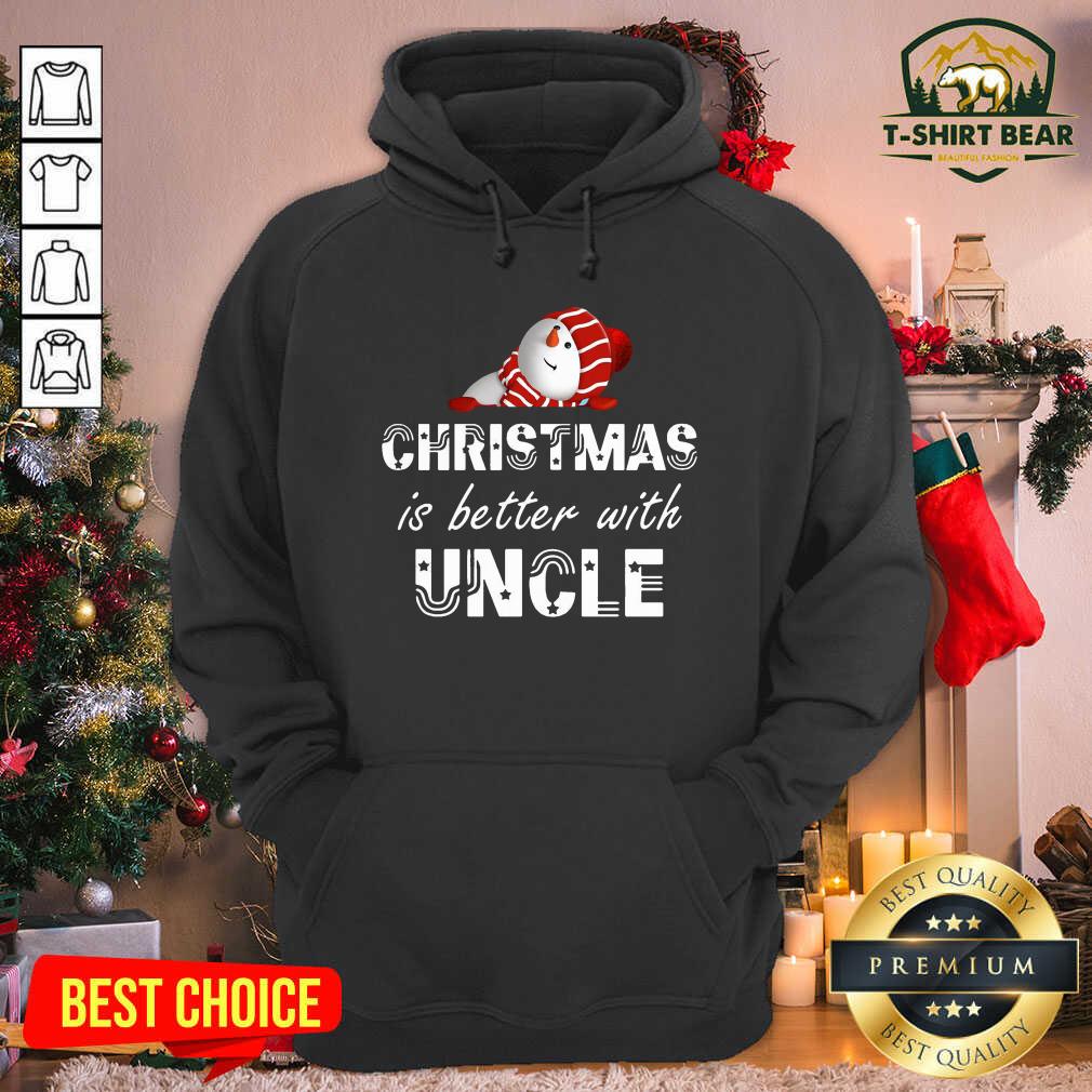 Grateful Christmas Is Better With Uncle Snowman Shirt