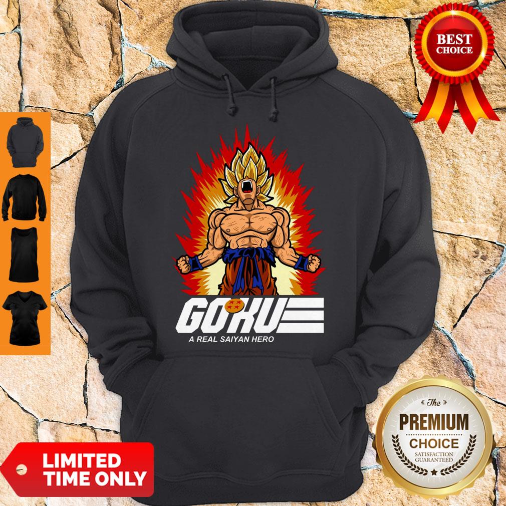 Nice Goku A Real Saiyan Hero Shirt