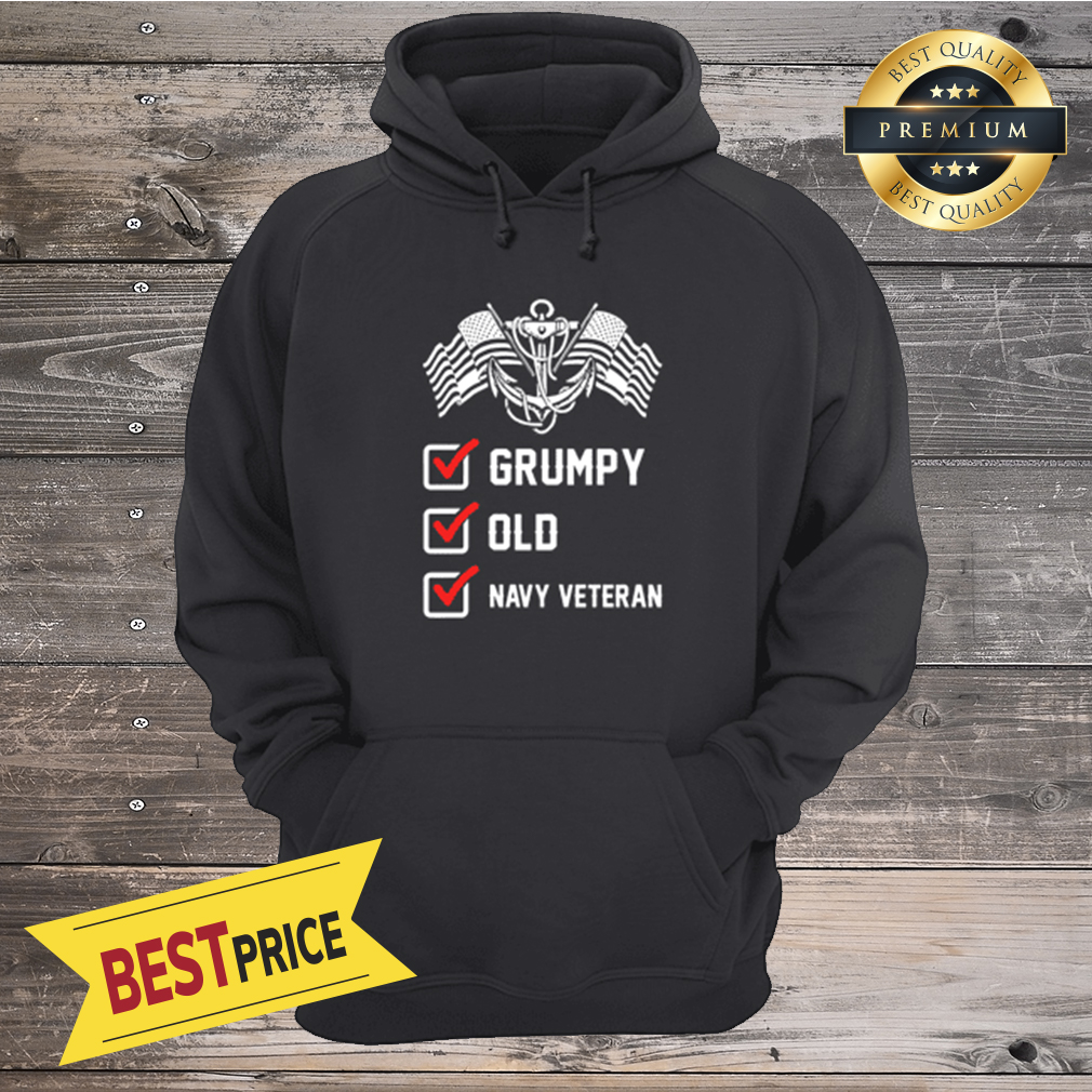 Hot Grumpy Old Navy Veteran Anchor Shirt