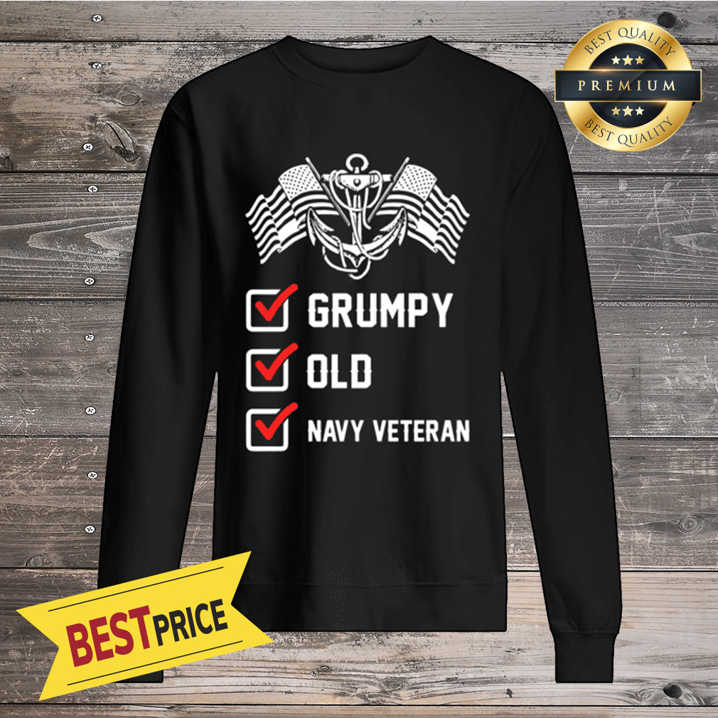 Hot Grumpy Old Navy Veteran Anchor Shirt