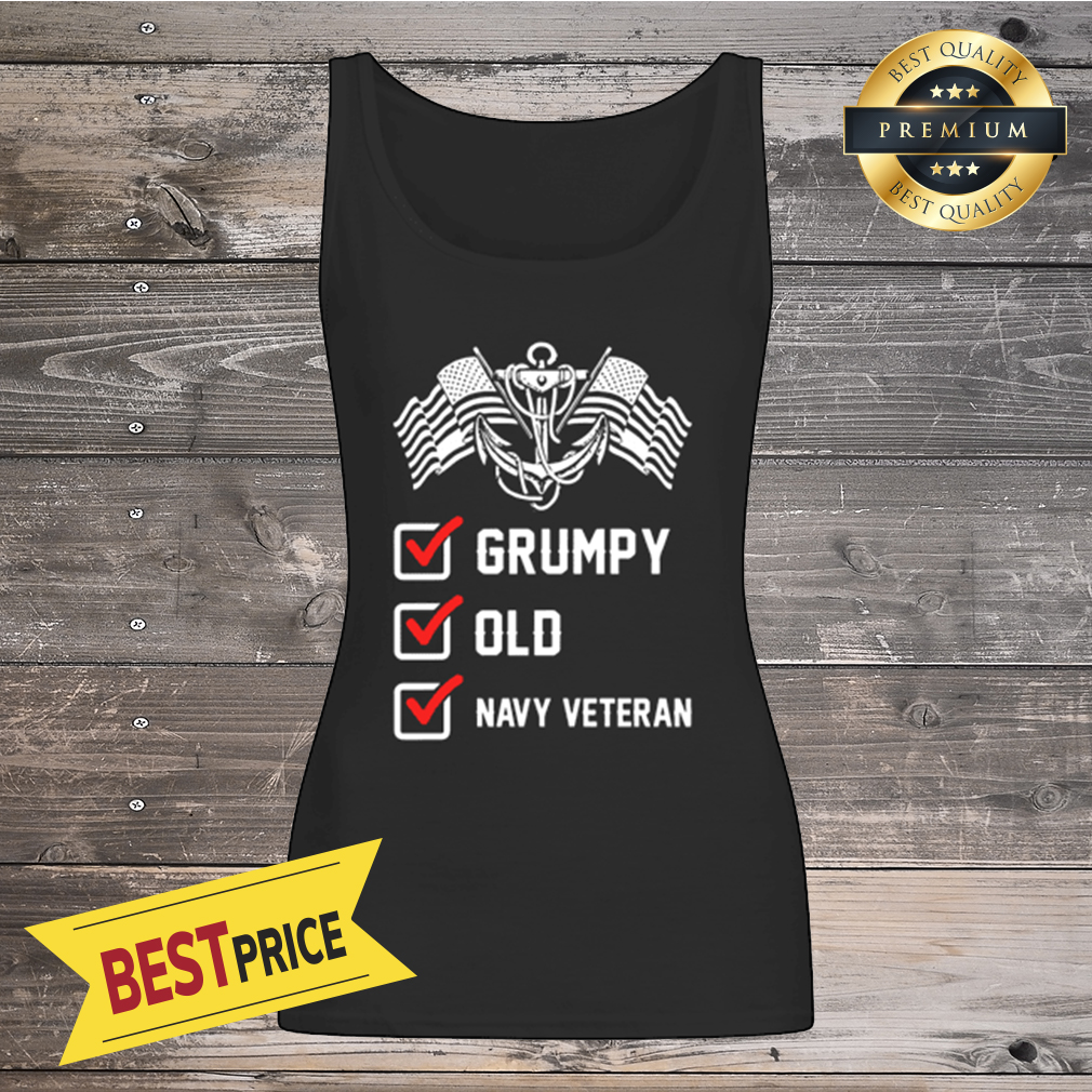 Hot Grumpy Old Navy Veteran Anchor Shirt