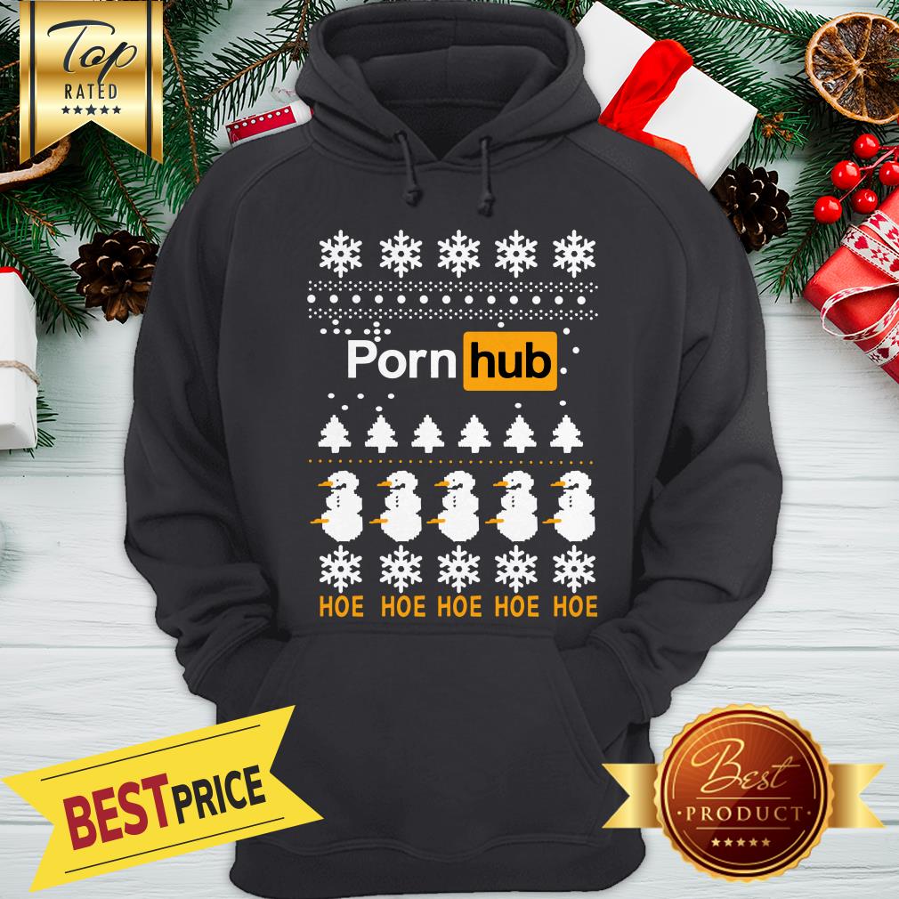 Hot Porn Hub Hoe Hoe Hoe Ugly Christmas 2019 Shirt