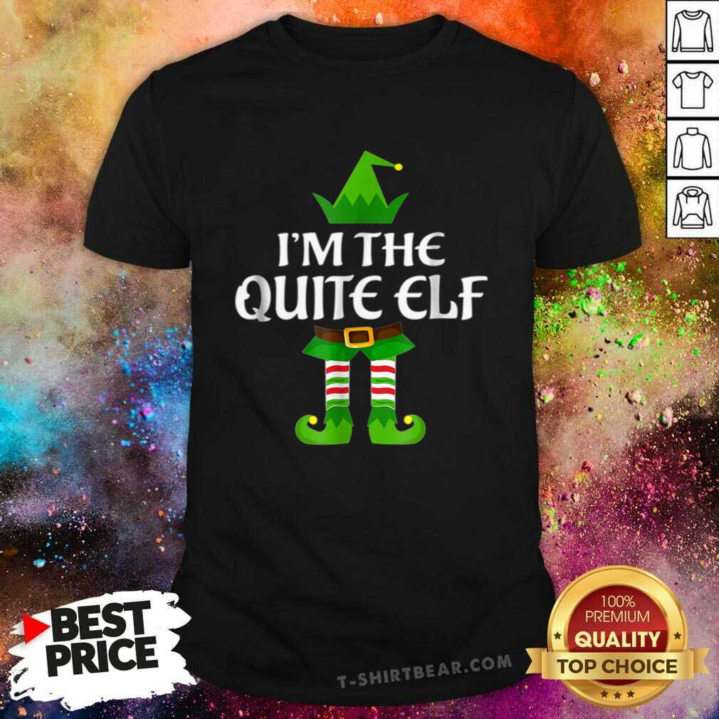 Hot Quite Elf Family Matching Group Christmas Gift Shirt
