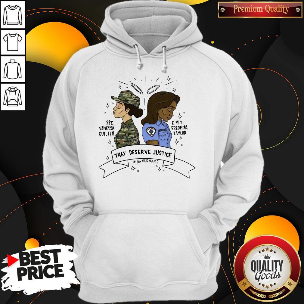 Hot They Deserve Justice Vanessa Guillen EMT Breonna Taylor Shirt
