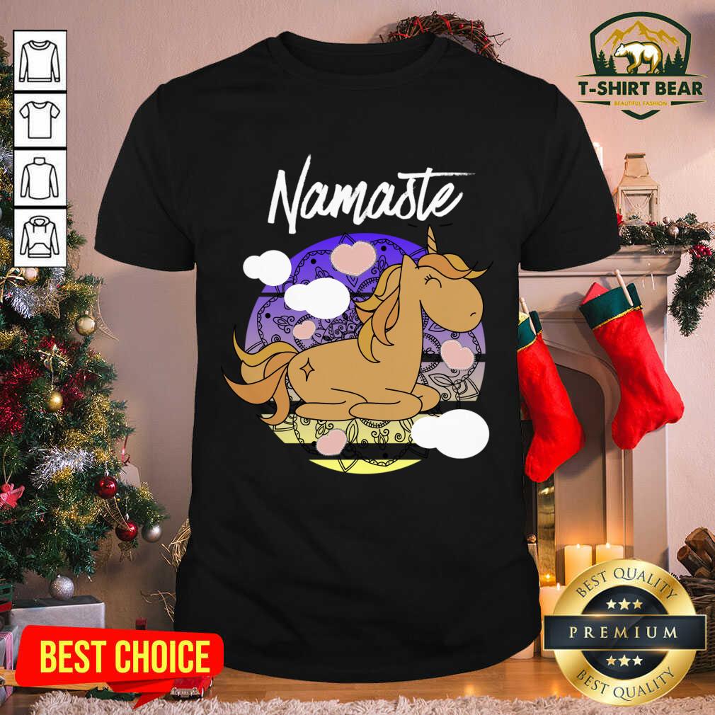 Hot Unicorn Namaste Shirt