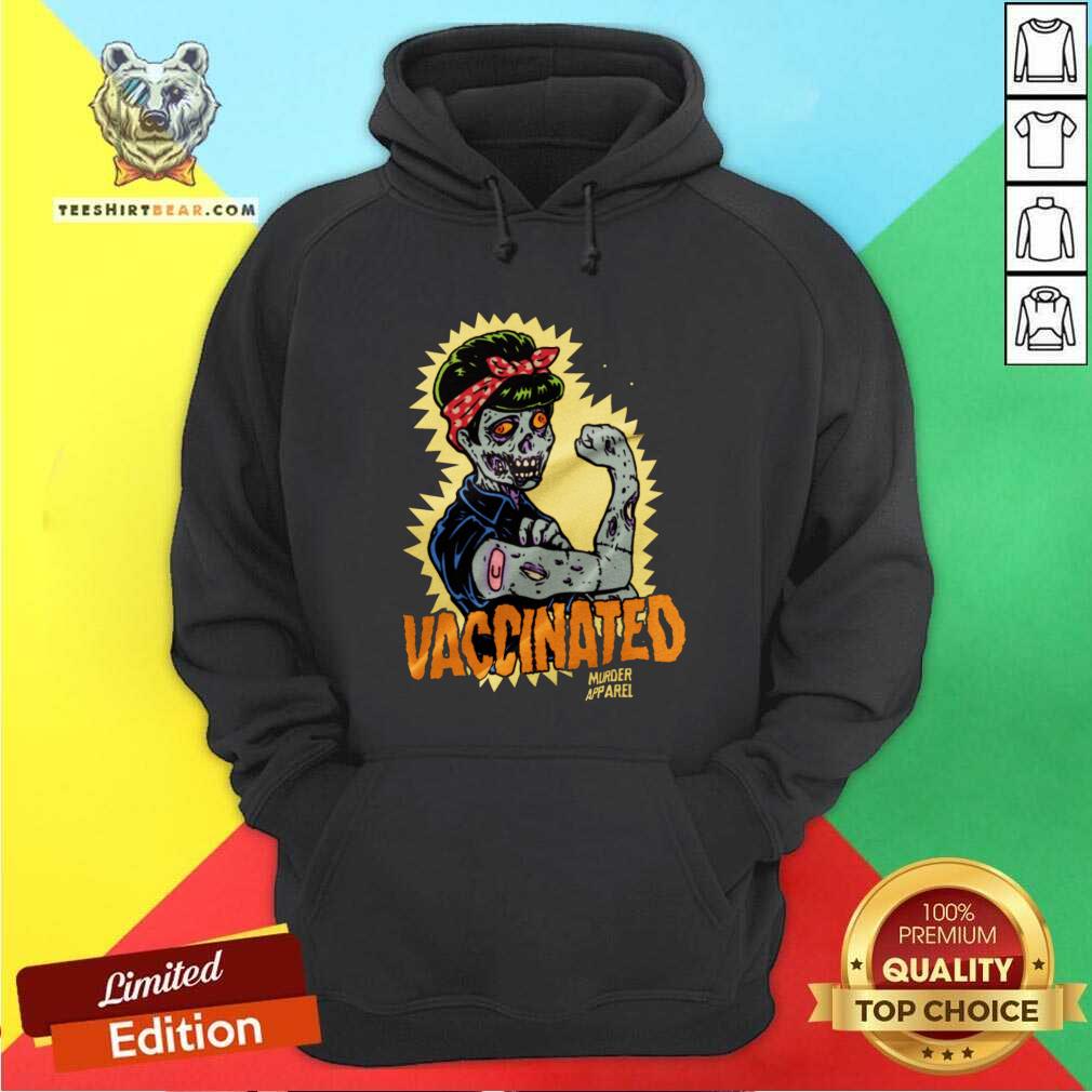 Hot Vaccinated Zombie Rosie Girl Power Feminist Goth Shirt