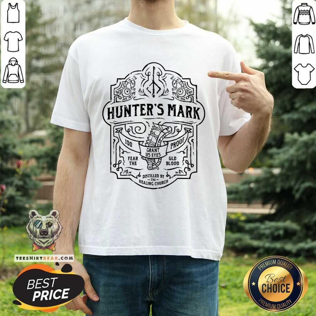 Hunter's Mark Whiskey Bloodborne Shirt